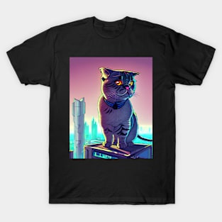 Scottish Fold Cat T-Shirt